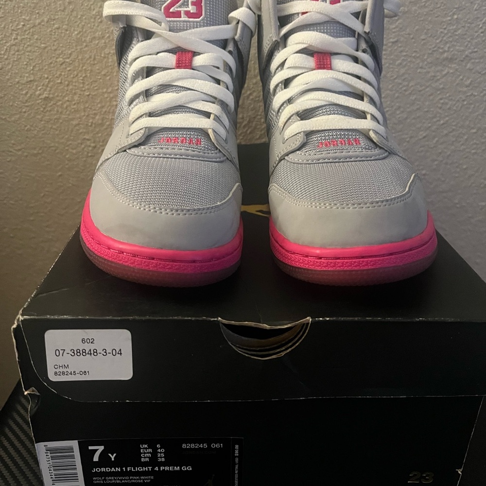 Jordan women’s  Sneakers - Gray and Pink